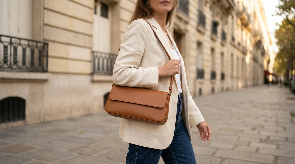 Banner Sac à Main Forme Baguette