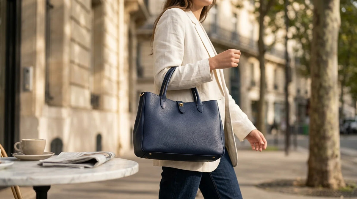 Banner Sac à Main Femme Bleu Marine
