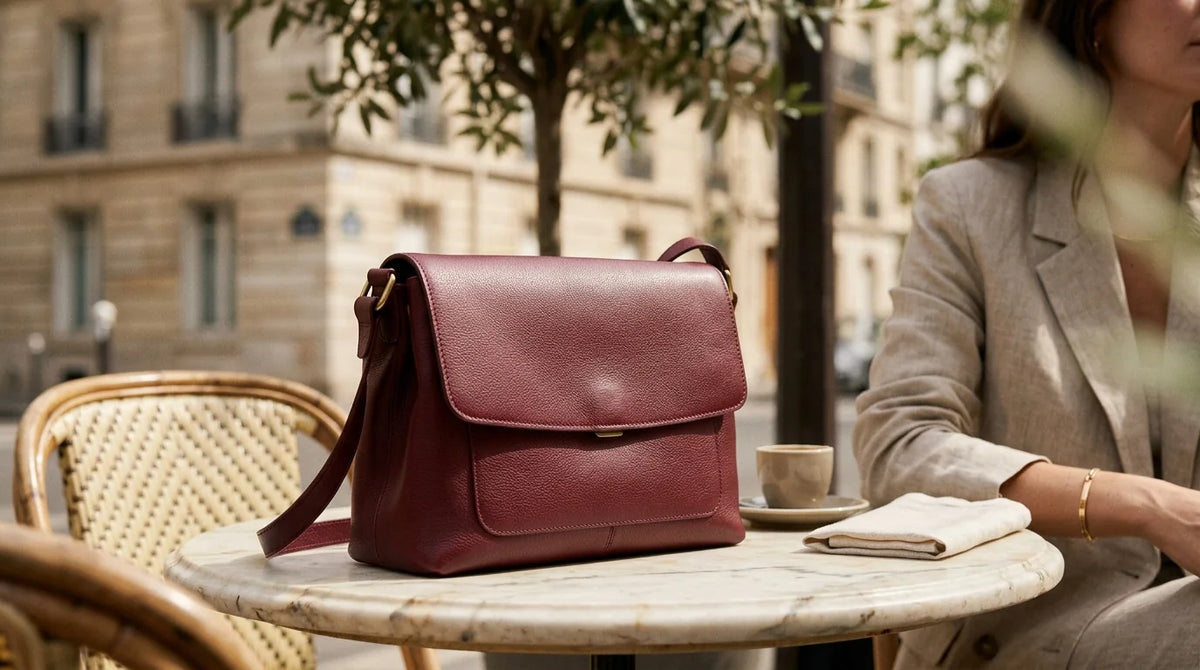 Banner Sac à Main Femme Bordeaux