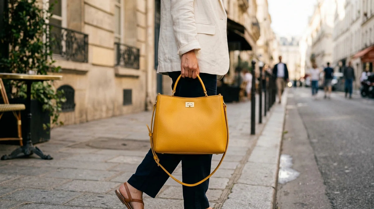 Banner Sac à Main Femme Jaune