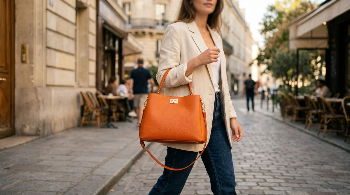 Banner Sac à Main Femme Orange
