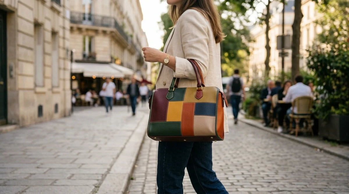 Banner Sac à Main Multicolore