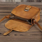 Besace féminine vintage en cuir