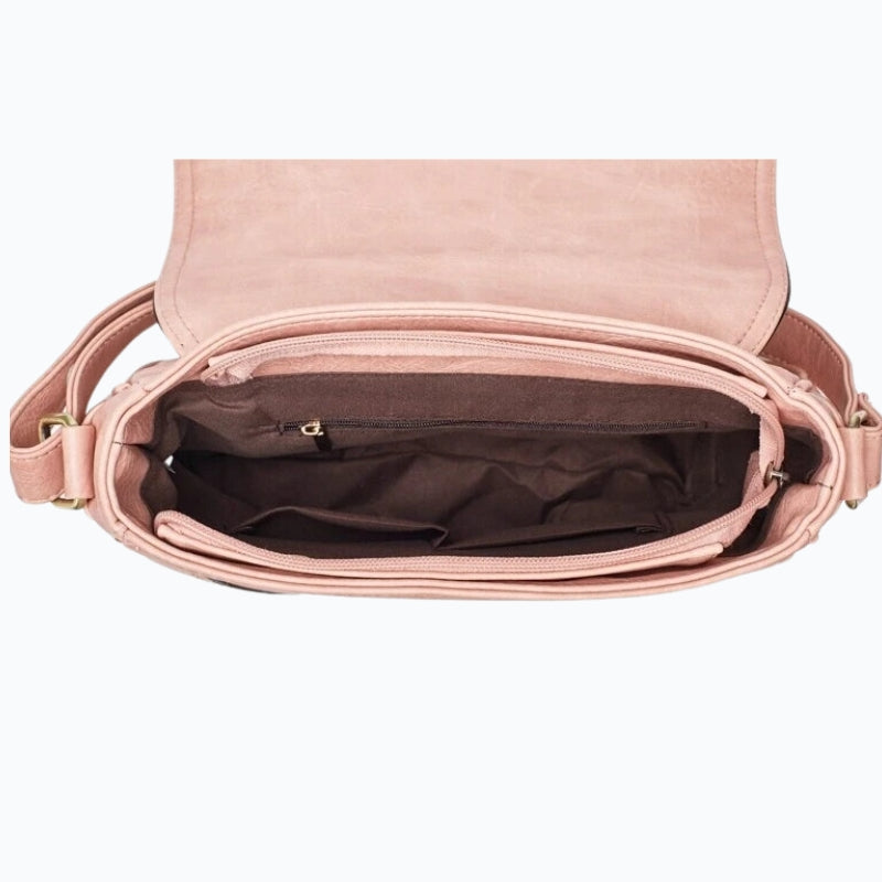 Besace pour femme avec bandoulière et porté main