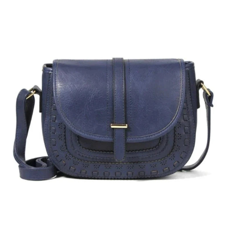 Besace pour femme portée en bandoulière
