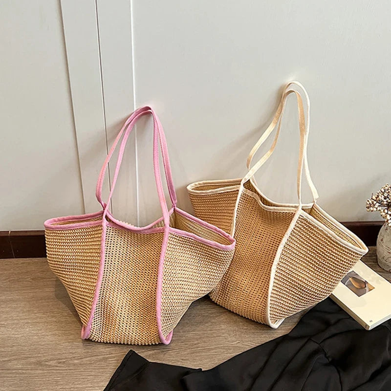Cabas de plage grand, pratique et chic