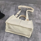 Cabas en matière canvas