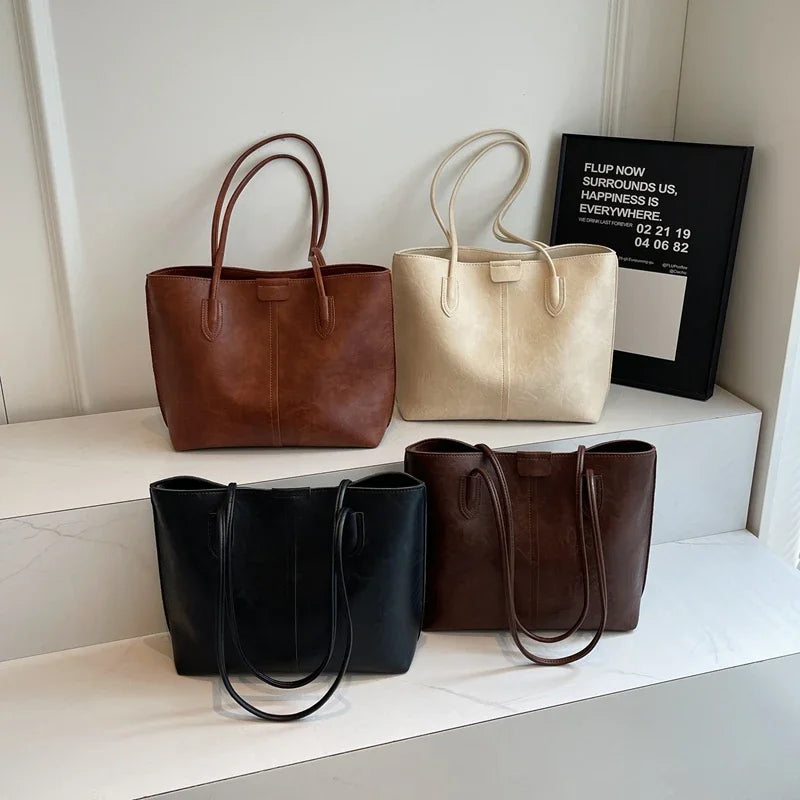 Cabas porté à l’épaule pour femme