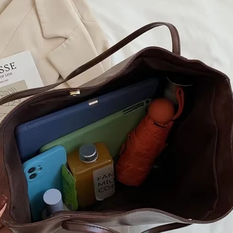 Cabas style tote bag à la fois pratique et raffiné
