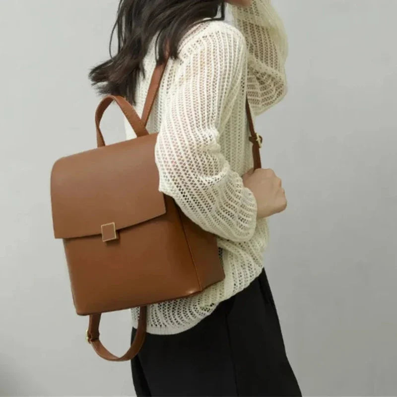 Cartable à dos minimaliste au design raffiné