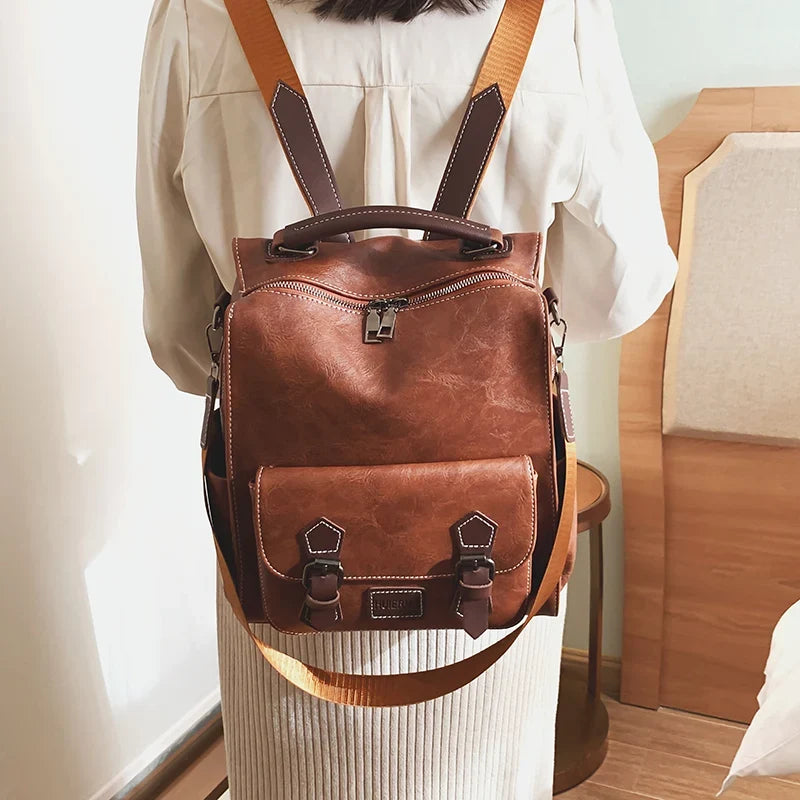 Cartable pour femme au style vintage