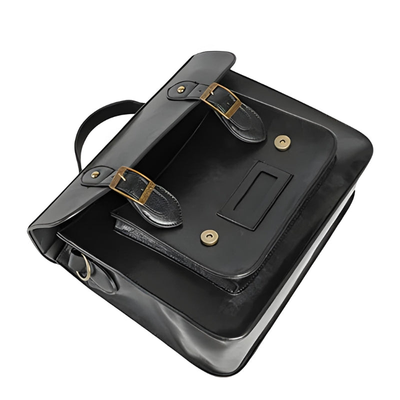 Cartable rétro à porter au dos
