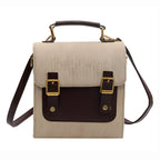 Cartable vintage conçu comme sac à main