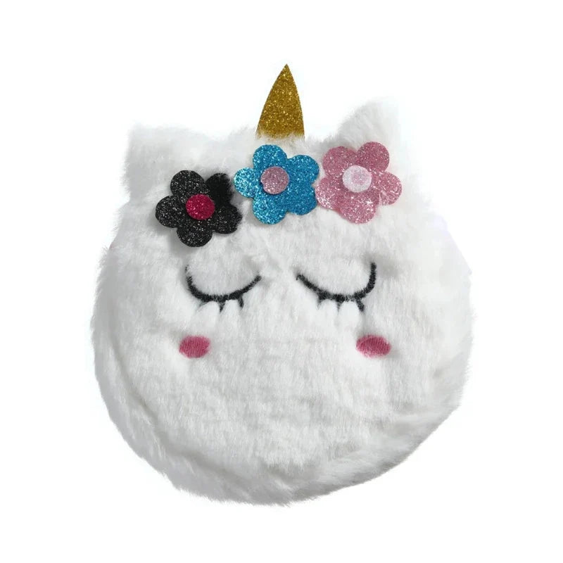 Doux sac en peluche pour petite fille