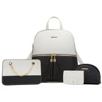 Duo féminin comprenant sac à dos et portefeuille