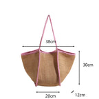Élégant grand sac pratique pour la plage