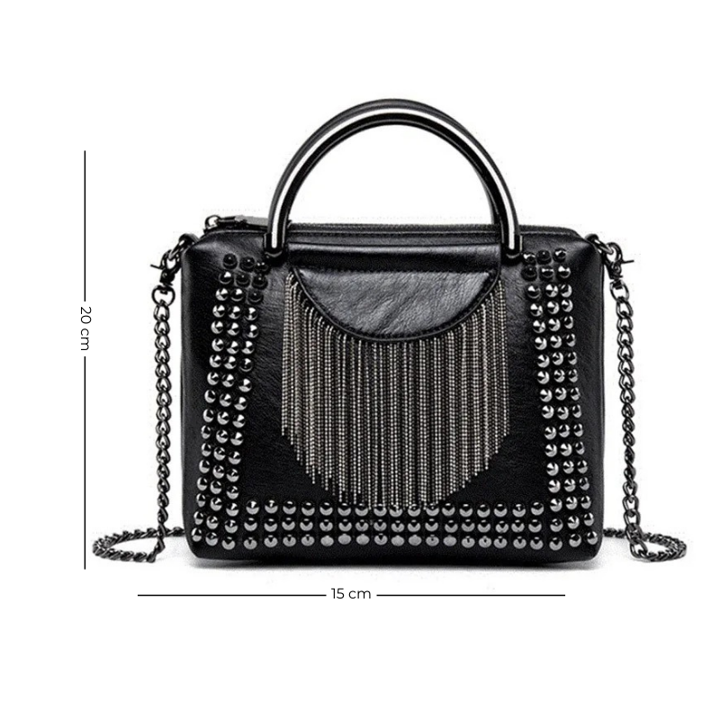 Élégant petit sac à main noir et raffiné