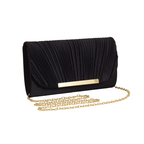 Élégante pochette dorée de mariage
