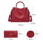Ensemble assorti sac à main et portefeuille