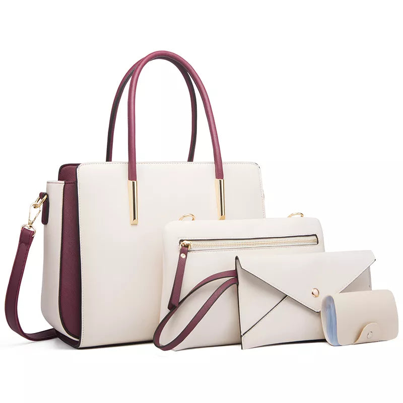 Ensemble sac à main et portefeuille femme