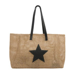 Grand sac à main indémodable en raphia