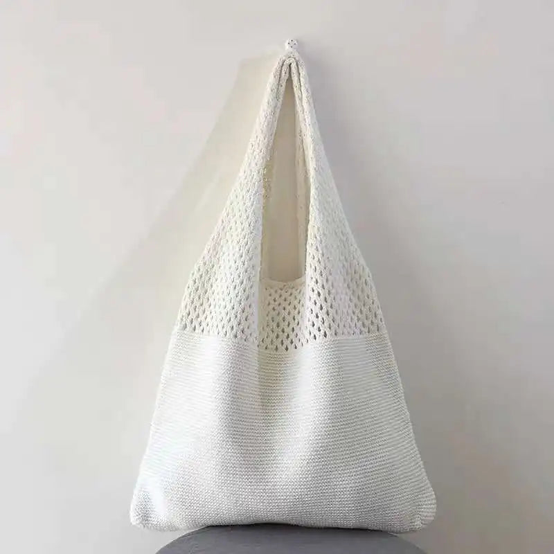 Grand sac à main textile au look bohème chic