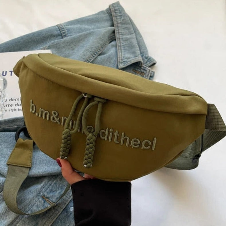 Grand sac banane féminin