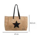 Grand sac indémodable en raphia à main