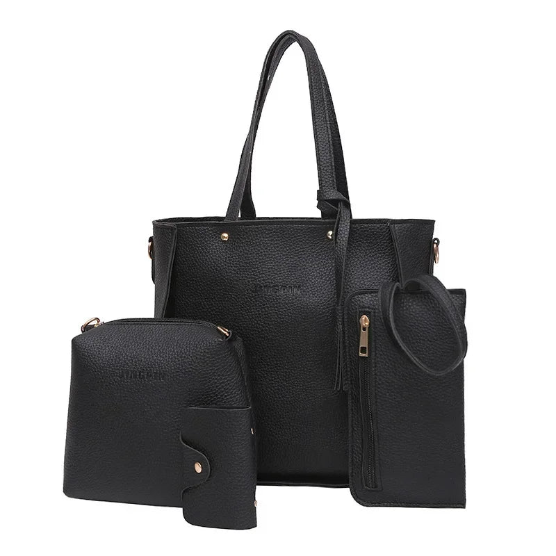 Lot de quatre sacs à main décontractés