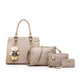 Elegant 4-Piece Handbag Set