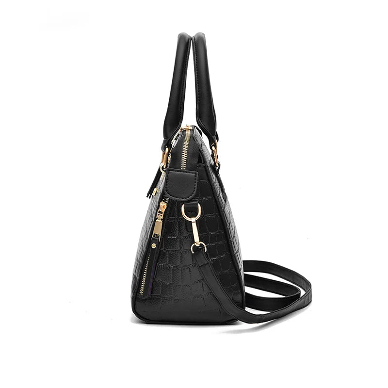 Luxueux sac crocodile à porter en bandoulière