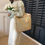 Panier à main au style bohème chic