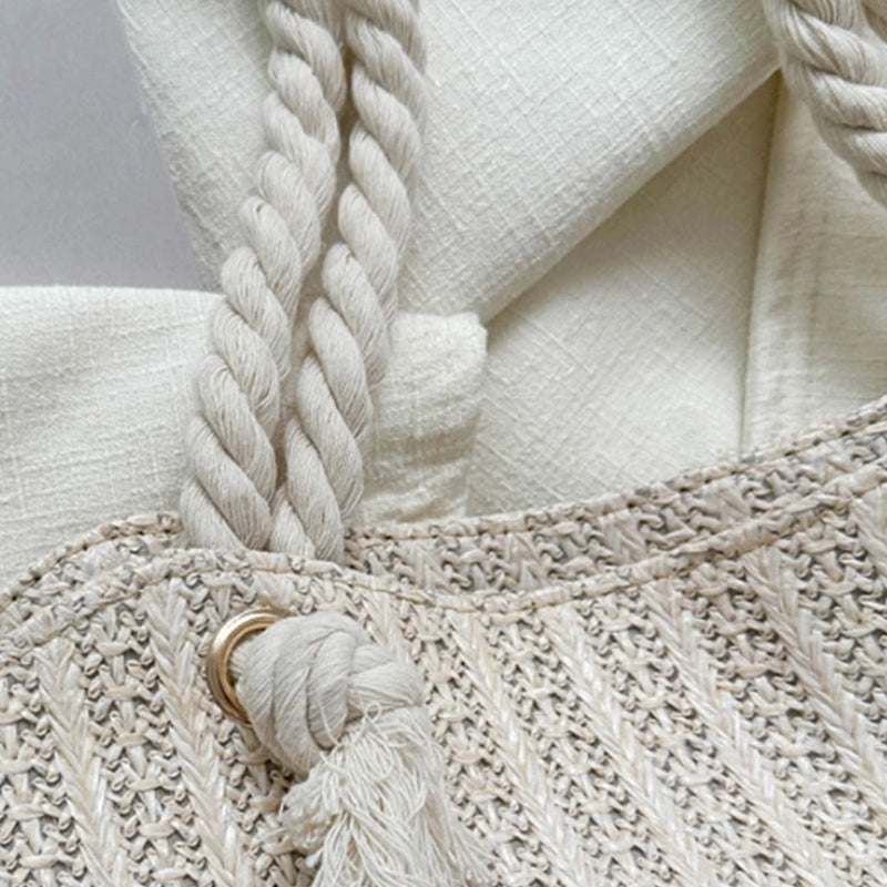 Panier de plage à porter comme sac