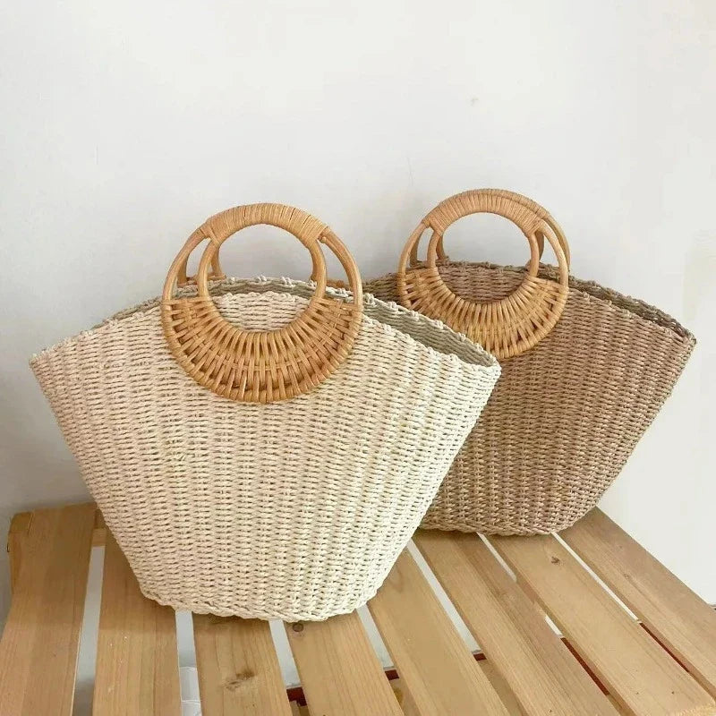 Panier élégant en forme de sac