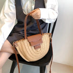 Panier sac de forme demi-lune