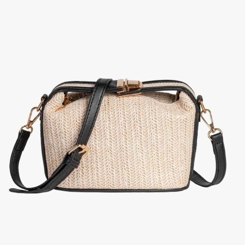 Petit format de sac à main en paille