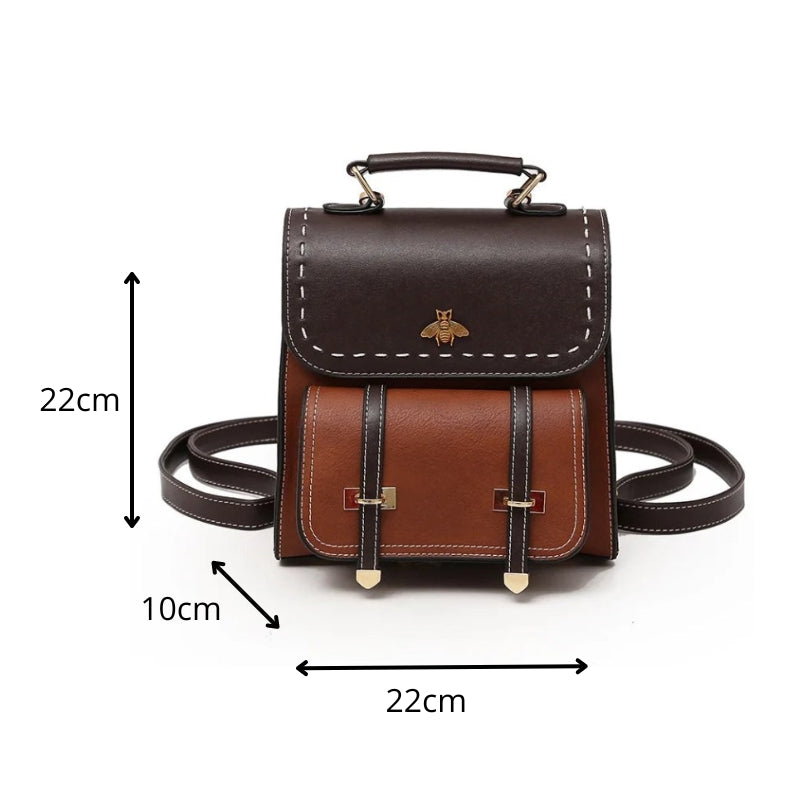 Petit sac à dos rétro pour femme