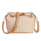 Petit sac à main en paille