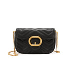 Petit sac à main glamour avec chaîne dorée