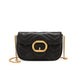 Small Gold Chain Handbag Glamorous Style
