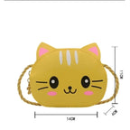 Petit sac fille avec design de chat