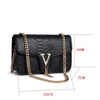 Pochette à chaîne au style luxueux