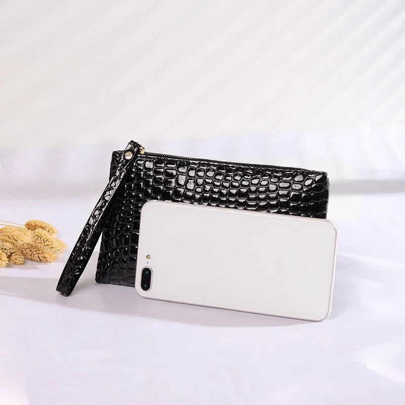 Pochette au motif de pierres au style luxueux