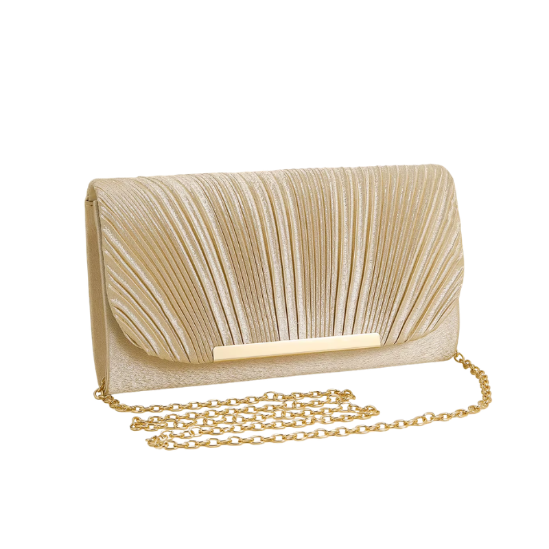 Pochette dorée de mariage