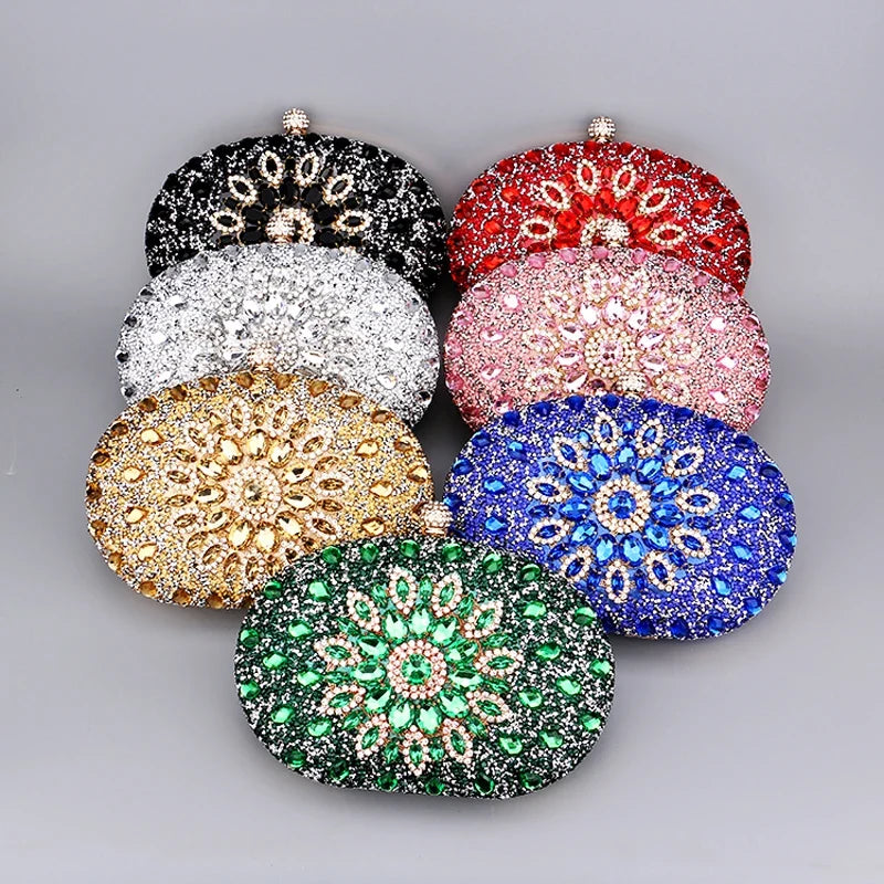 Pochette dorée pour soirée