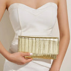 Pochette élégante de cérémonie nuptiale