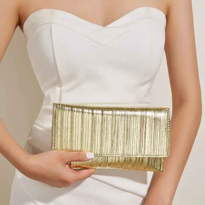 Pochette élégante de cérémonie nuptiale
