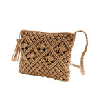 Pochette en macramé