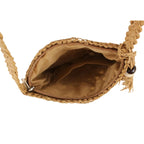 Pochette féminine de paille