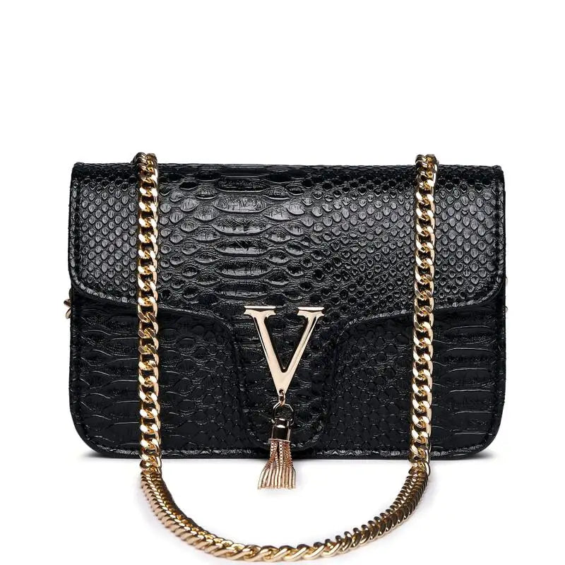 Pochette luxueuse avec chaîne